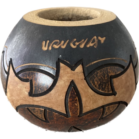 calabash mate curved handmade - Picture 1 of 9